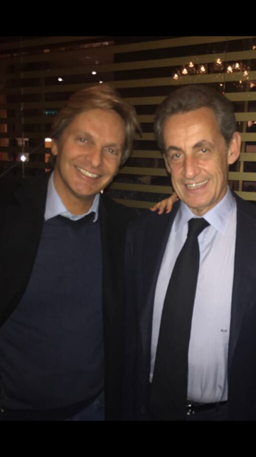 GSA groupe Gérard Suissa avec Nicolas Sarkozy