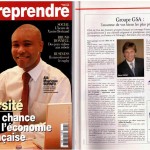 Communiqué de presse dans le magazine «Entreprendre»