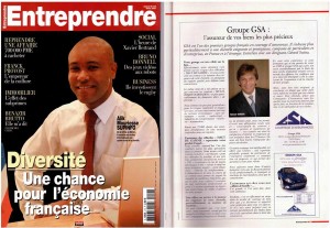 Communiqué de presse dans le magazine «Entreprendre»